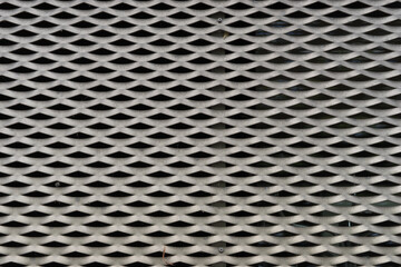 Metal texture background with waved surface in a modern facade