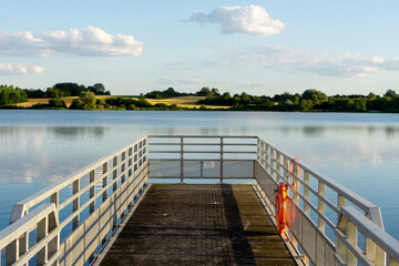pier over the lake