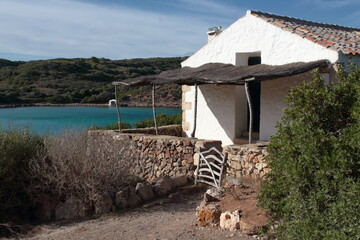 Es Grau Bay in Menorca Island