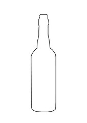 calque de bouteille