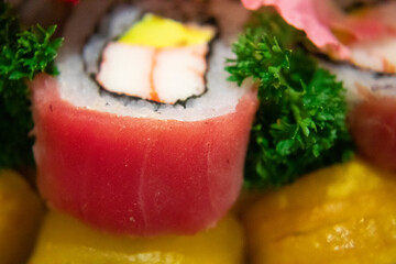 detalle macro sushi
