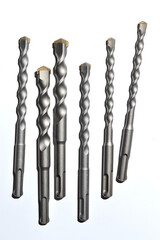 concrete drill on a white background.