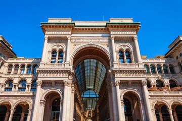 Obraz premium Galleria Vittorio Emanuele II, Milan