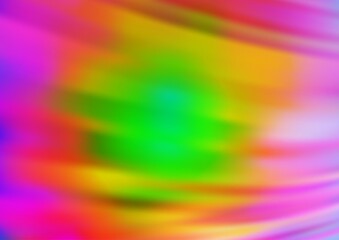 Light Multicolor, Rainbow vector blurred shine abstract pattern.