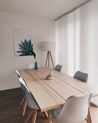 modern dining room