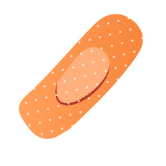 Medical adhesive plaster. Realistic medical tape,plaster, bandage. First aid concept. Health care.