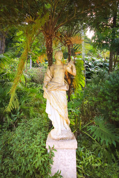 Marble sculpture of the Venus goddess