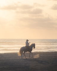 Horseback riding in Mexico