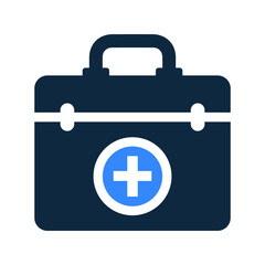 Aid, emergency, kit icon. vector graphics