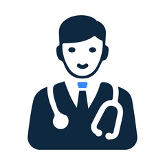 Doctor, medical, physician icon. Vector graphics