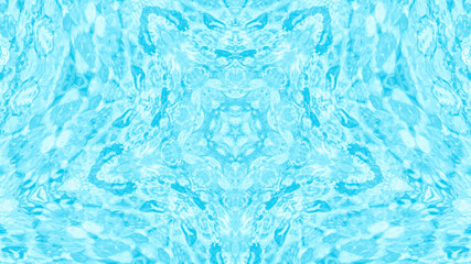 Abstract kaleidoscope background. Beautiful multicolor kaleidoscope texture. Unique kaleidoscope design.