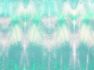 Grunge Tone. Clean Aquamarine Aquarelle. Weak