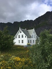 Fototapeta premium Å Historic Fishing Village Lofoten Norway