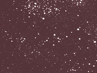 Vintage Dot. Magenta Painted Template. New