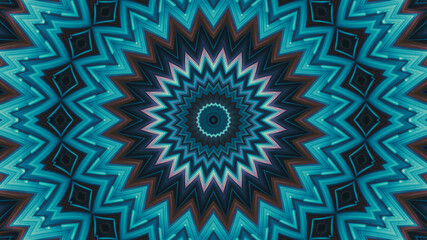 Abstract kaleidoscope background. Beautiful multicolor kaleidoscope texture. Unique kaleidoscope design.