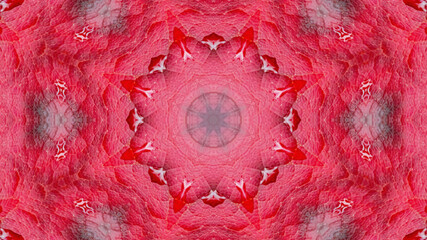 Abstract kaleidoscope background. Beautiful multicolor kaleidoscope texture. Unique and inimitable...