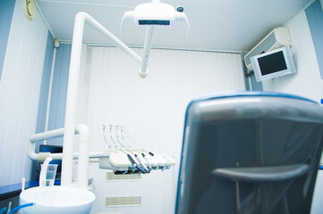 Fototapeta na wymiar Professional Dentist tools in the dental office