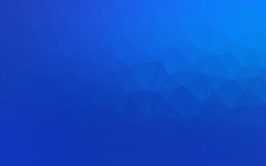 Light BLUE vector low poly cover.