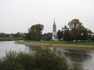 Breathtaking old russian town Vologda