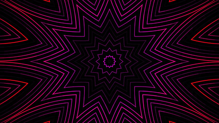 Abstract kaleidoscope background. Beautiful multicolor kaleidoscope texture. Unique kaleidoscope design.