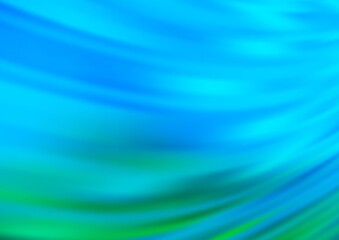 Light Blue, Green vector abstract bright background.