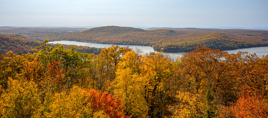 Autumn on Kane Mountain in the Adirondacks.  Central New York