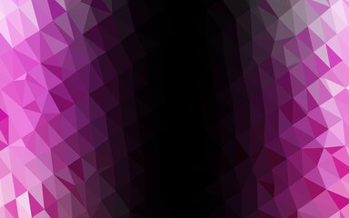 Obraz premium Light Pink vector abstract mosaic pattern.