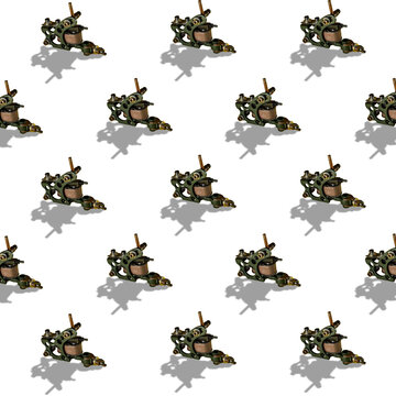 mosaico maquinas de tatuar 