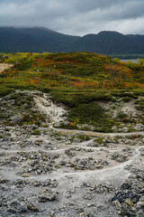 Osorezan in Aomori, 2020.