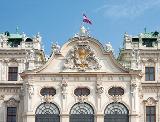 Fototapeta na wymiar Upper Belvedere palace