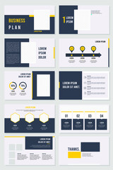 best business template design, clean theme concept