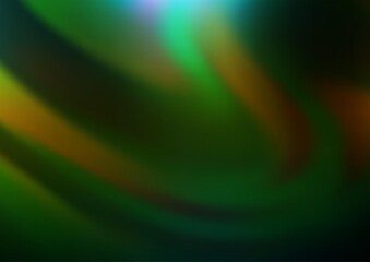 Dark Green, Yellow vector abstract blurred pattern.