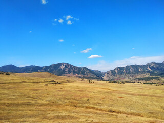 Fototapeta premium Landscape in the mountains. Autumn in Colorado.