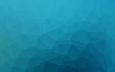 Light BLUE vector low poly cover.