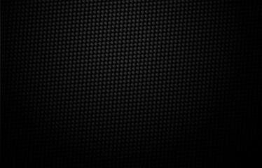 Obraz premium Vector dark black Geometric grid background design