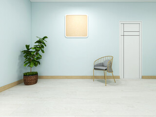 Modern living room with sofa, TV, etc