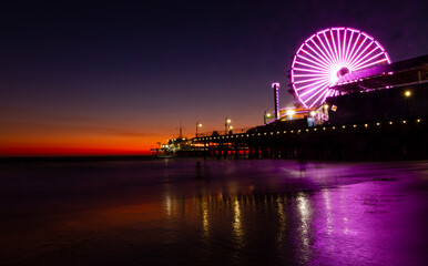 Obraz premium Santa Monica pier
