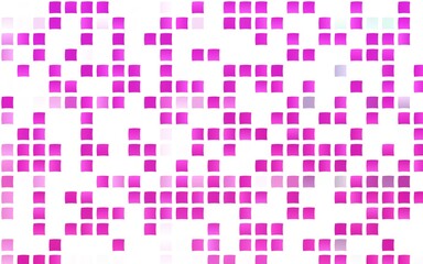 Light Pink vector pattern in square style.