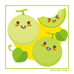 なちゅらるズ　メロン果実で収穫のご案内