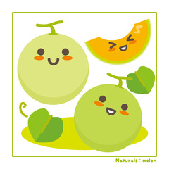 なちゅらるズ　メロン果実で収穫のご案内