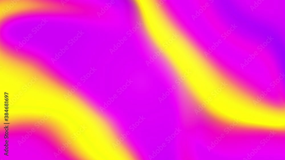 Poster abstract multi colored wavy iridescent geometric motion surface vivid loop background. holographic w