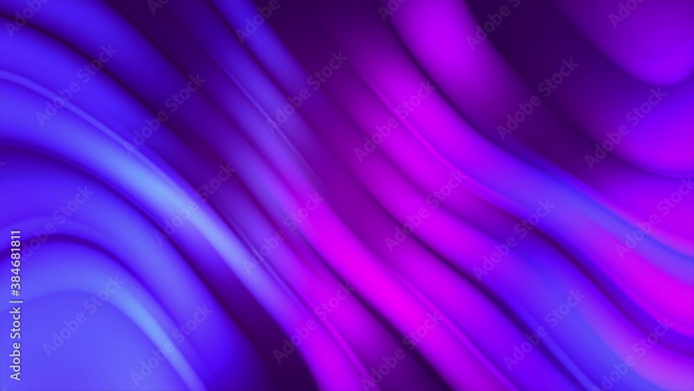 Poster 4k 3d loop animation of stripes geometric patterns background waving and swaying. advertising, marke