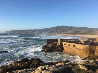 old fortress on the coast