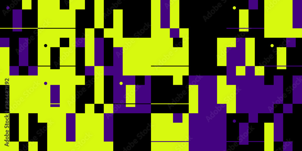 Poster abstract vector pattern design elements
