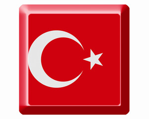 Obraz premium トルコの国旗