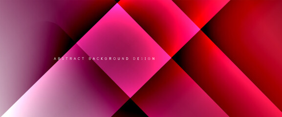 Fluid gradients with dynamic diagonal lines abstract background. Bright colors with dynamic light and shadow effects. Vector wallpaper or poster