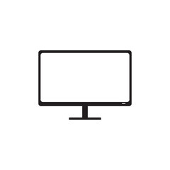 monitor icon symbol sign vector
