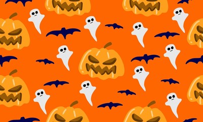 Happy Halloween Background vector illustration