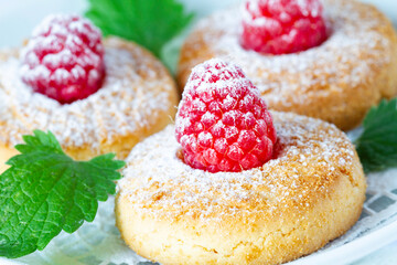cakes on a plate