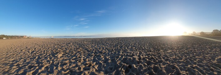 Sonnenaufgang im Nebel - Eckernförde Südstrand